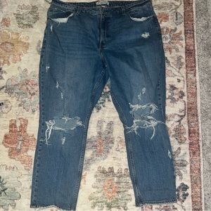 Abercrombie Jeans - high rise wide leg